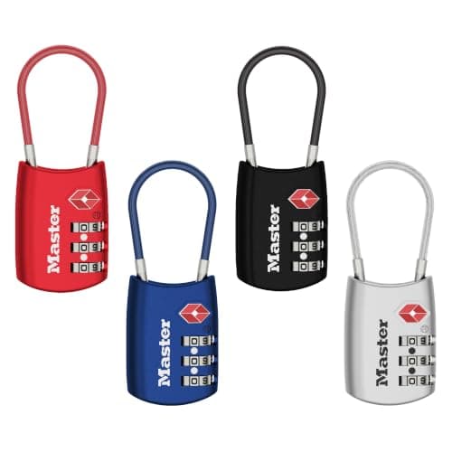Master Lock 4688D TSA-Accepted Combination Luggage Lock