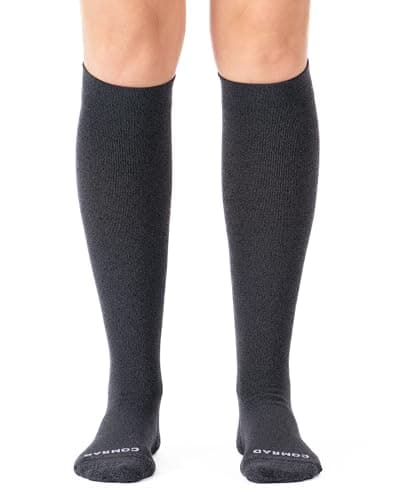Comrad Nylon Knee-High Compression Socks (15-20 mmHg)