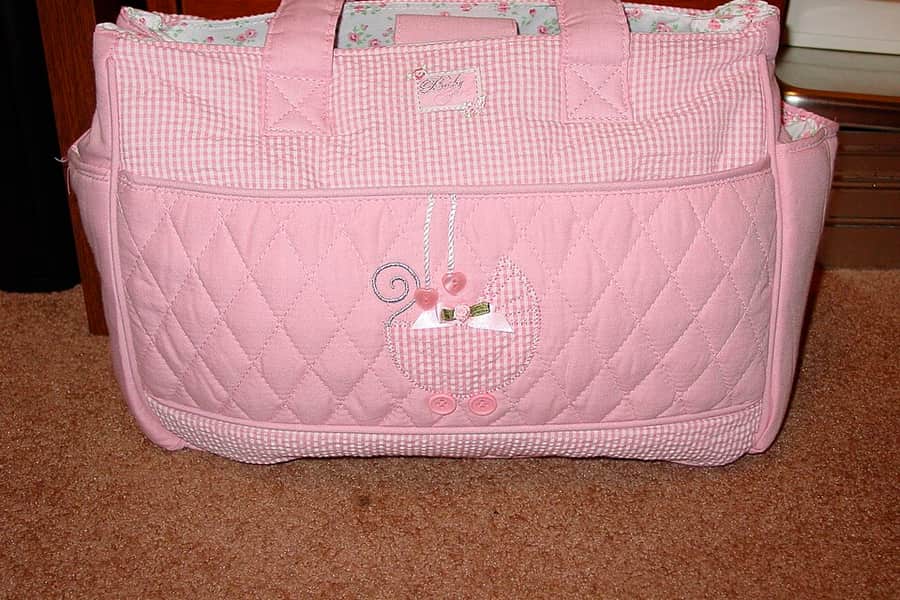 A baby changing bag