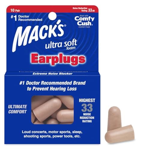 Mack's Ultra Soft Foam Earplugs (10 pair)
